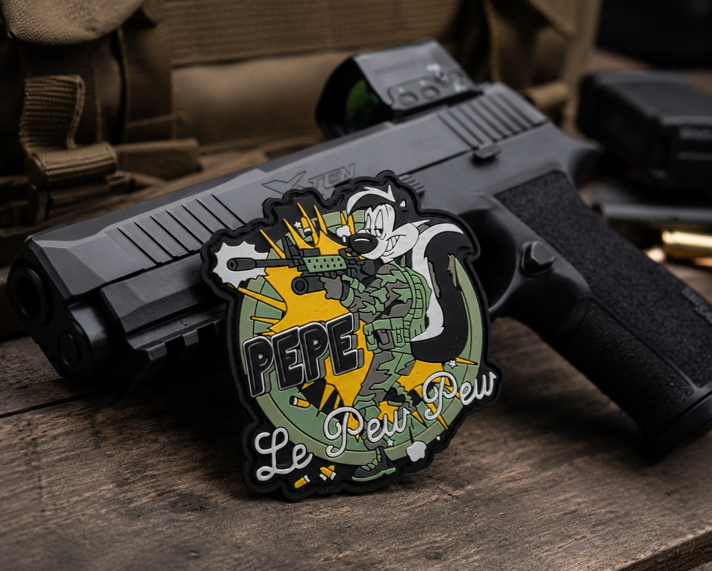 Pepe Le Pew Pew Limited Edition PVC Patch